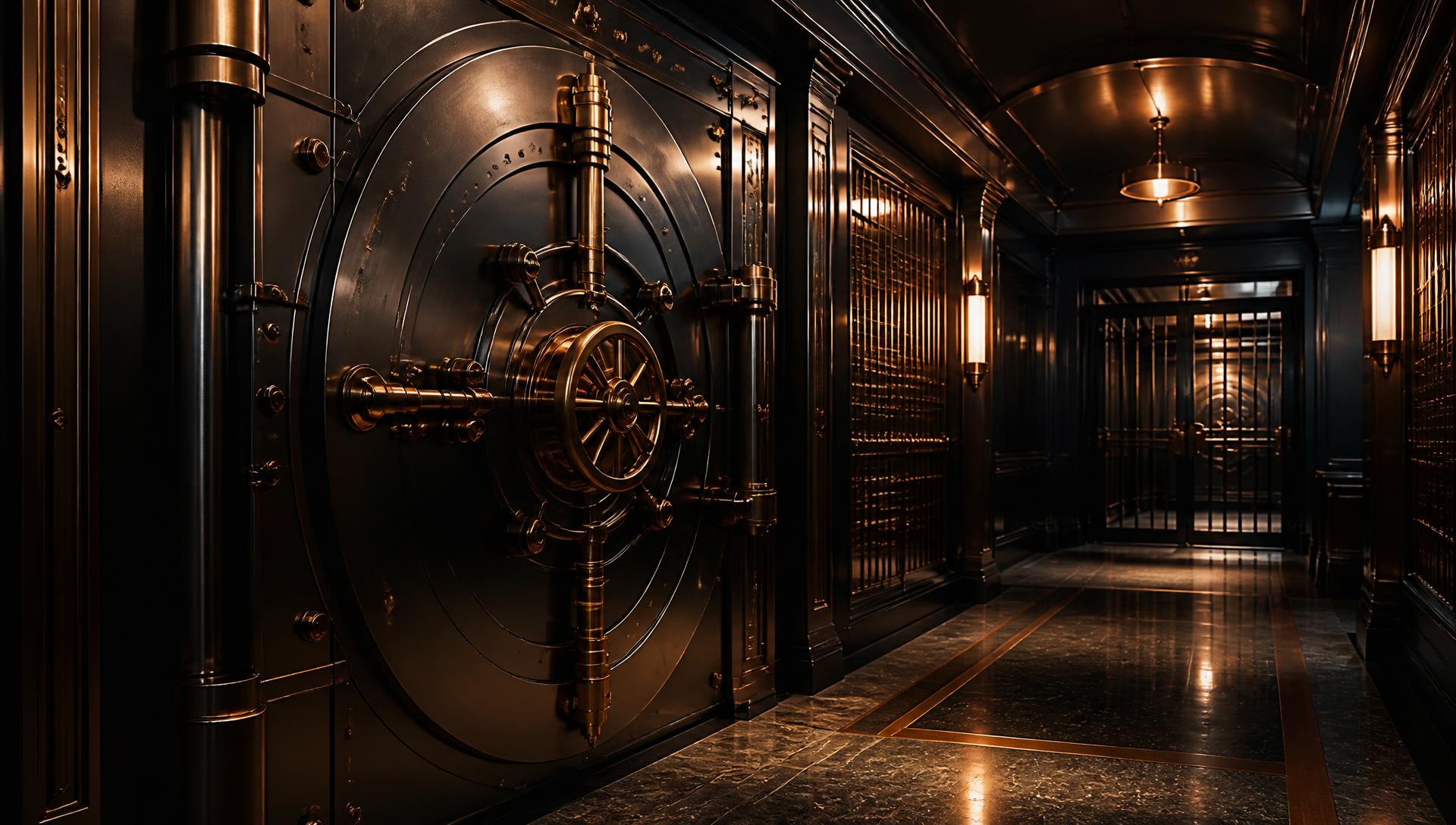 Secure private vault corridor